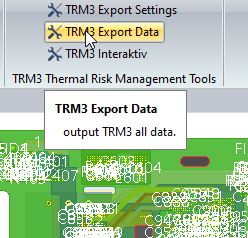 En Klick genügt um alle Designdaten aus ZUKEN eCADSTAR für die thermische Simulation zu exportieren. 